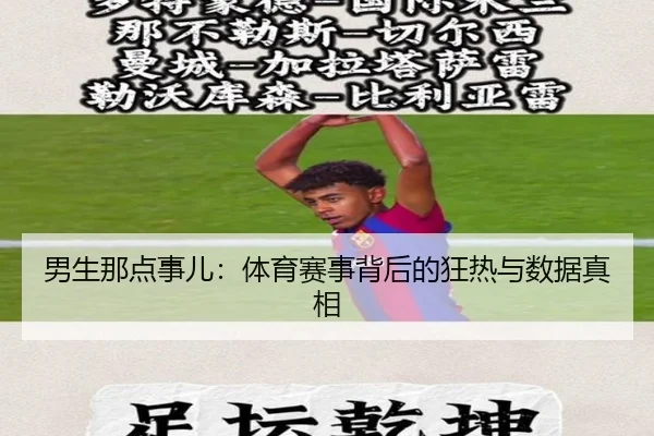 男生那点事儿：体育赛事背后的狂热与数据真相